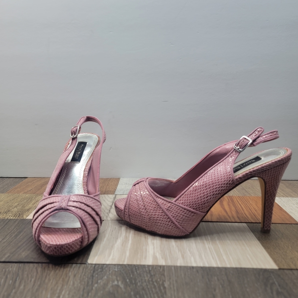 Women's 6 Pink Peep Toe Heels Breast Cancer Awareness Month Events Fundraisers